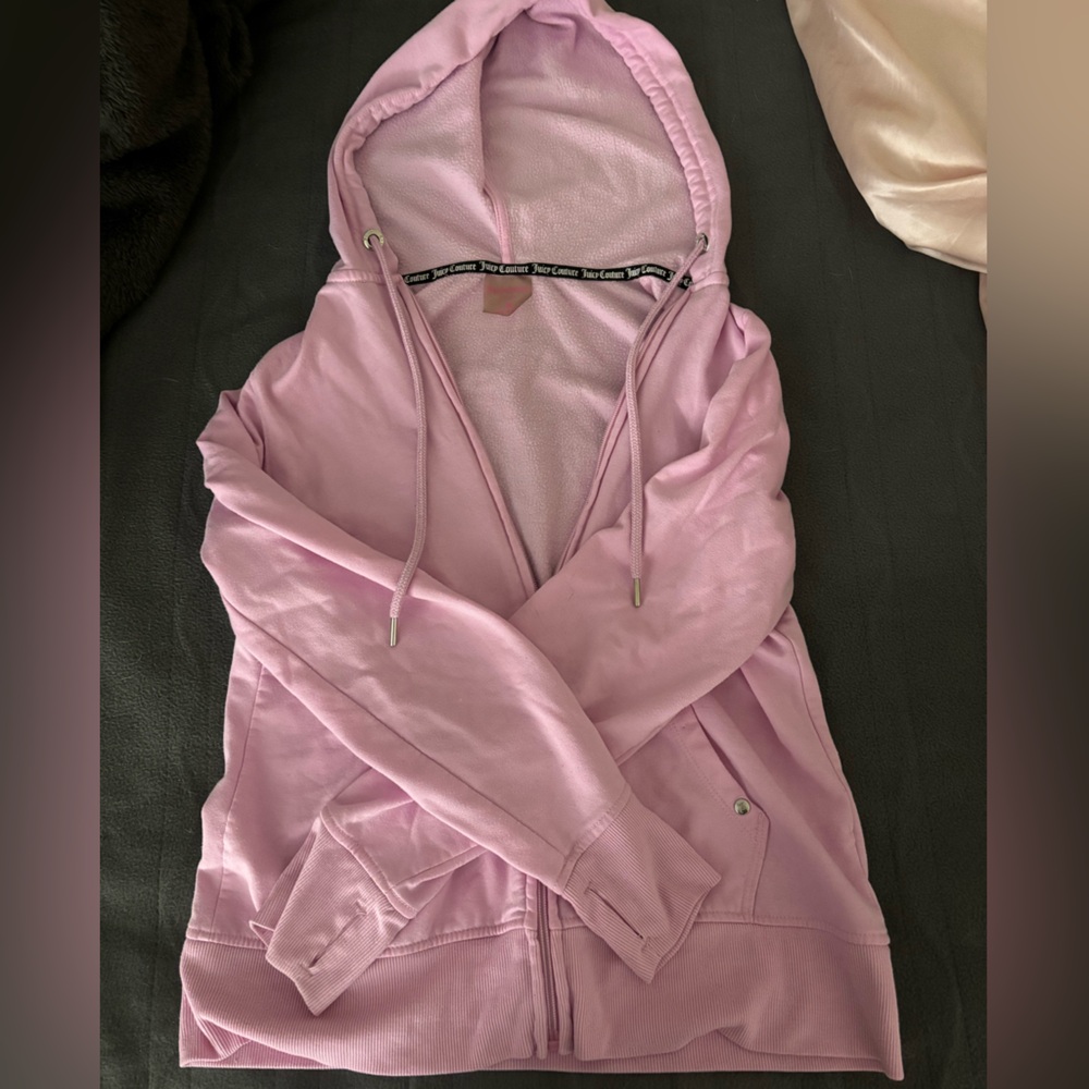 juicy couture baby pink size m jacket ! read description ! - Picture 1 of 4